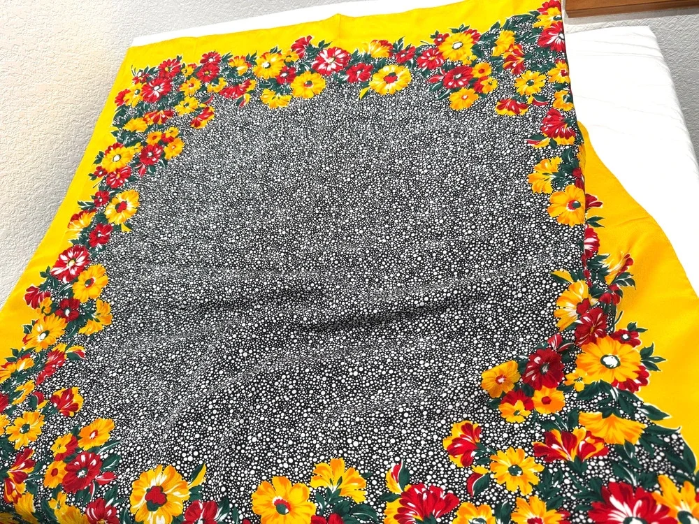 Vintage Mondi Silk Scarf Hand Made in Italy 34